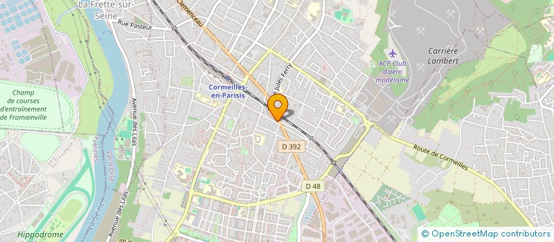 localisation de l'entreprise SOARELEC à CORMEILLES-EN-PARISIS