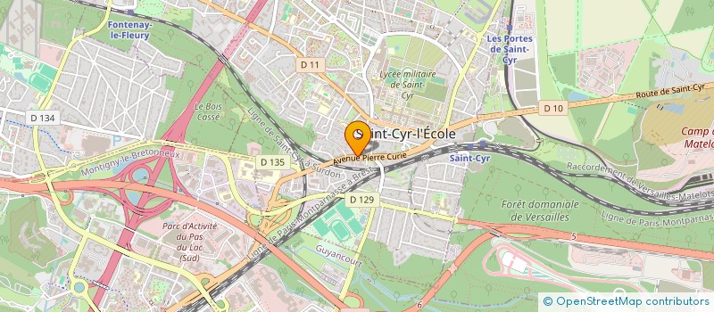 localisation de l'entreprise SOARES  SAINT-CYR-L'ECOLE