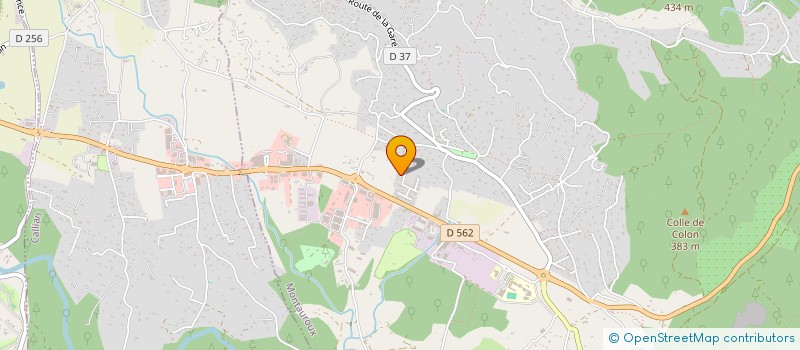 localisation de l'entreprise SOARES  MONTAUROUX