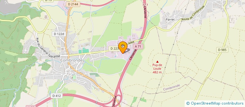 localisation de l'entreprise SOARES BATIMENT  COMBRONDE