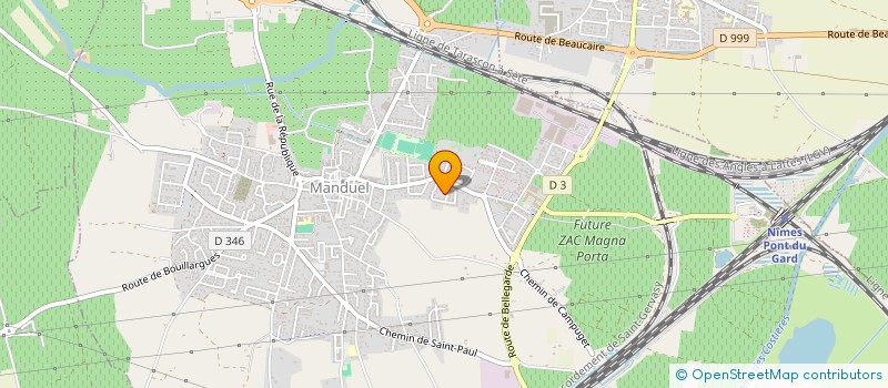 localisation de l'entreprise SOARES FACADES  MANDUEL