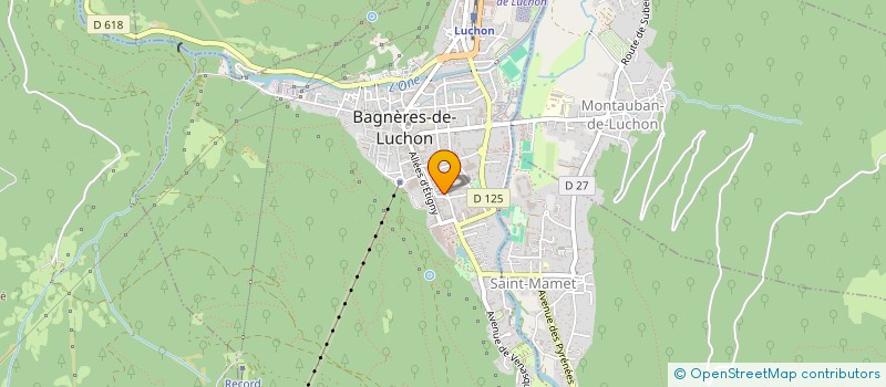 localisation de l'entreprise SOARING à BAGNERES-DE-LUCHON