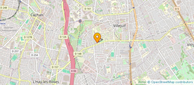 localisation de l'entreprise SOARY CONSEIL  VILLEJUIF