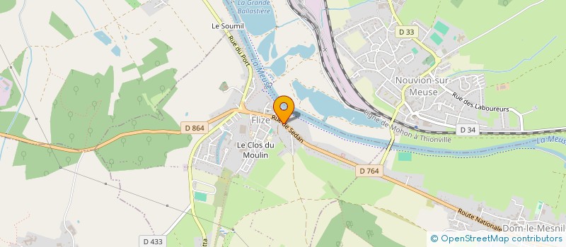 localisation de l'entreprise SOBACO FRERES  BALAN