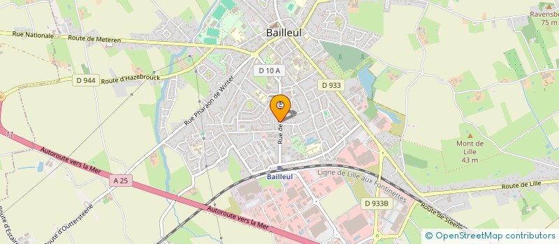 localisation de l'entreprise SOBADIS à BAILLEUL