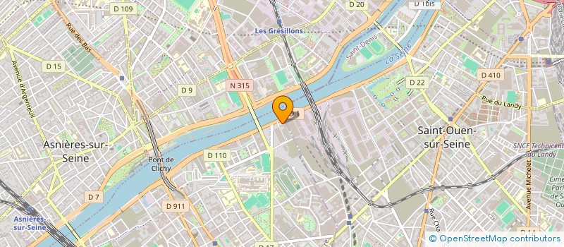 localisation de l'entreprise SOBAL ENERGY à CLICHY