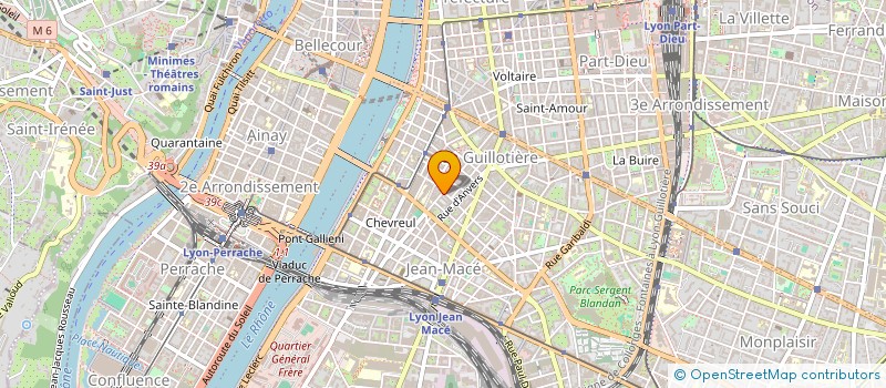 localisation de l'entreprise SOBAN CYBER PHONE  LYON