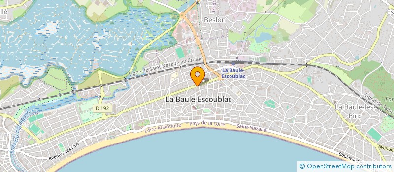 localisation de l'entreprise SOBANO  LA BAULE-ESCOUBLAC