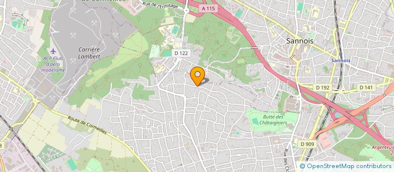 localisation de l'entreprise SOBAPA  ARGENTEUIL