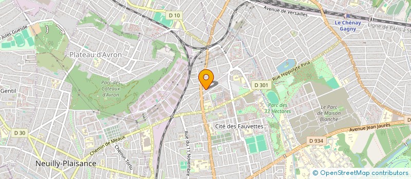 localisation de l'entreprise SOBAR à NEUILLY-SUR-MARNE