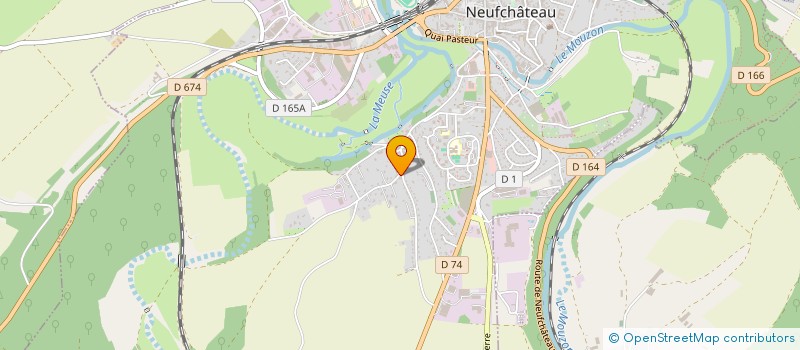 localisation de l'entreprise SOBAREST à NEUFCHATEAU