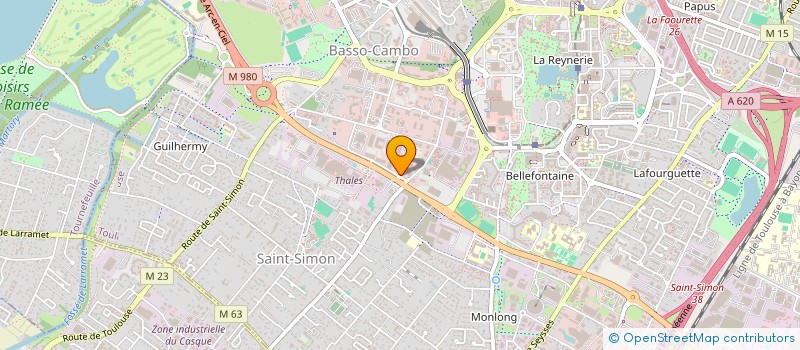 localisation de l'entreprise SOBAREST à TOULOUSE