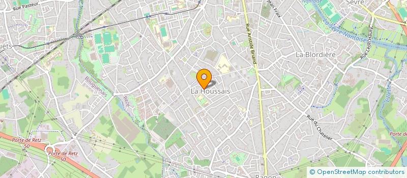 localisation de l'entreprise SOBASANA à REZE
