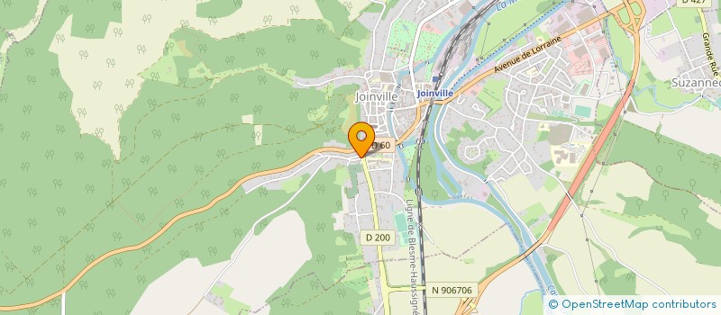 localisation de l'entreprise SOBASTHO à JOINVILLE