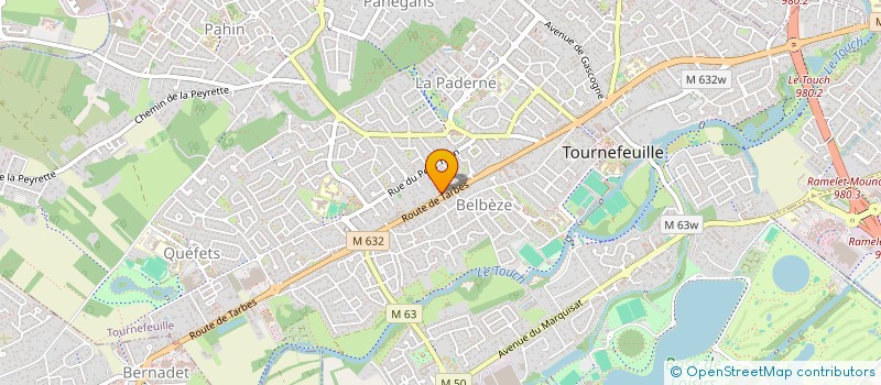 localisation de l'entreprise SOBAT à COLOMIERS