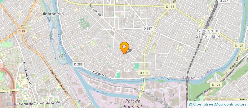 localisation de l'entreprise SOBAT SM à SAINT-MAUR-DES-FOSSES