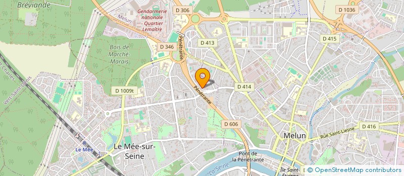 localisation de l'entreprise SOBATCO  LE MEE SUR SEINE