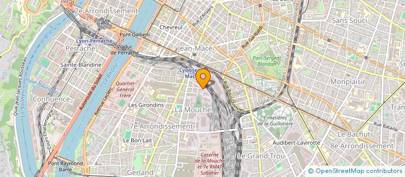 localisation de l'entreprise SOBATEC à LYON
