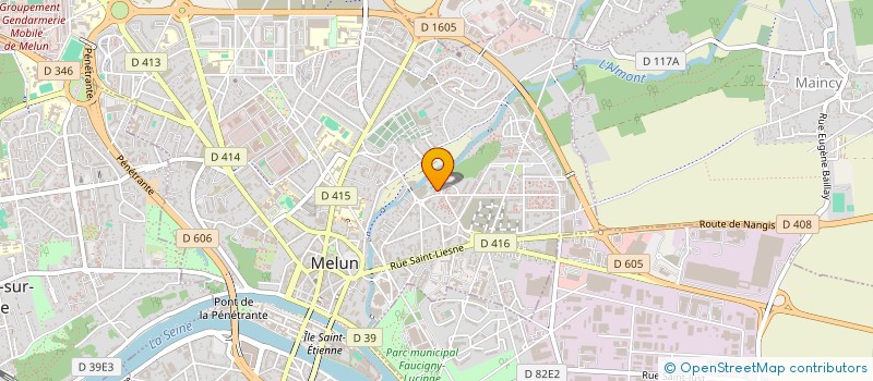 localisation de l'entreprise SOBATEL à MELUN