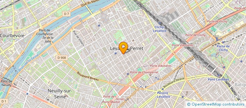 localisation de l'entreprise SOBATEM FRANCE à LEVALLOIS-PERRET