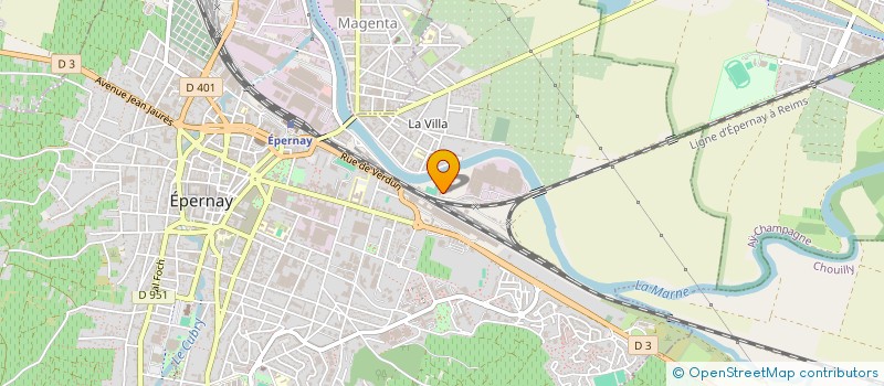 localisation de l'entreprise SOBATI à EPERNAY