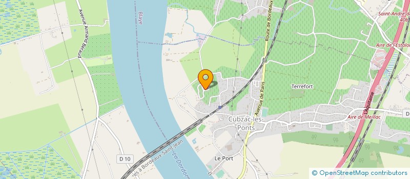 localisation de l'entreprise SOBATIMMO à CUBZAC-LES-PONTS