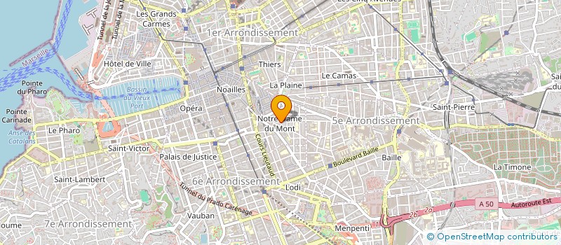 localisation de l'entreprise SOBATIMO à MARSEILLE