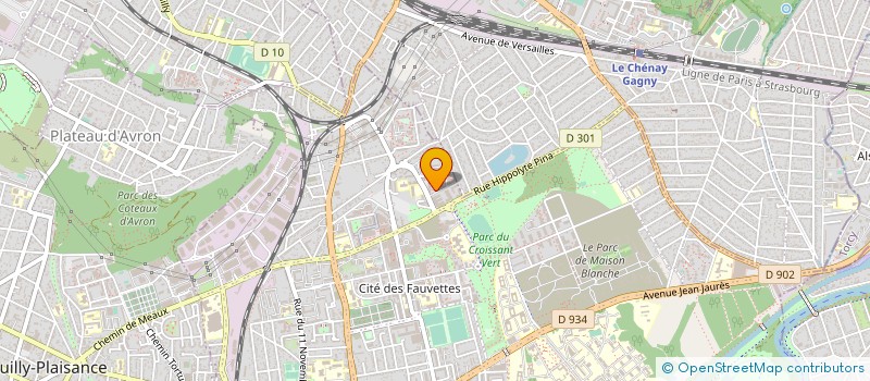 localisation de l'entreprise SOBATRANSP à NEUILLY-SUR-MARNE
