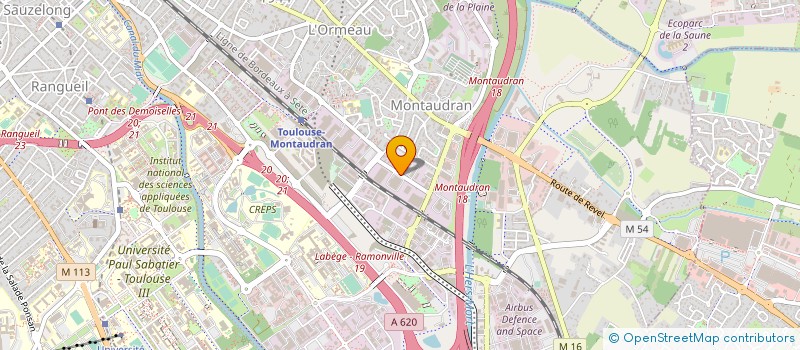 localisation de l'entreprise SOBCAL TOULOUSAINE à TOULOUSE
