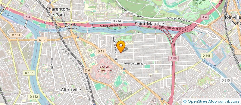 localisation de l'entreprise SOBE SERVICES  MAISONS-ALFORT