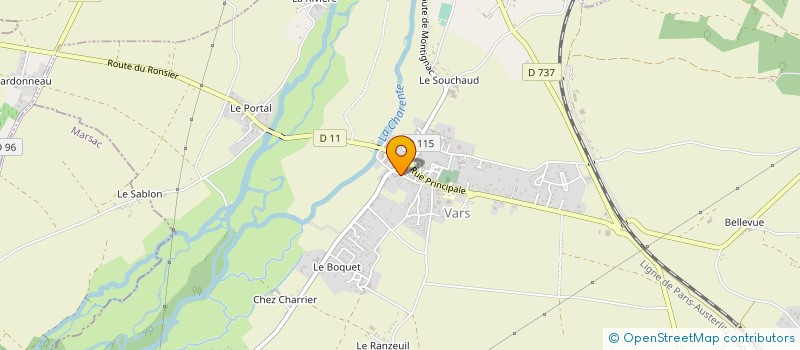 localisation de l'entreprise SOBEA à VARS