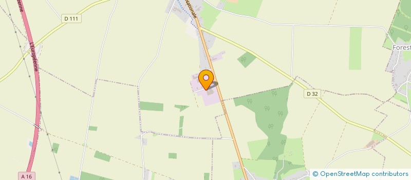 localisation de l'entreprise SOBEAL  NOUVION