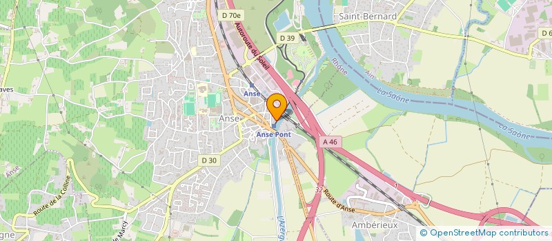 localisation de l'entreprise SOBECA  ANSE