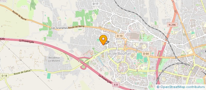 localisation de l'entreprise SOBECAMA à AIX-EN-PROVENCE