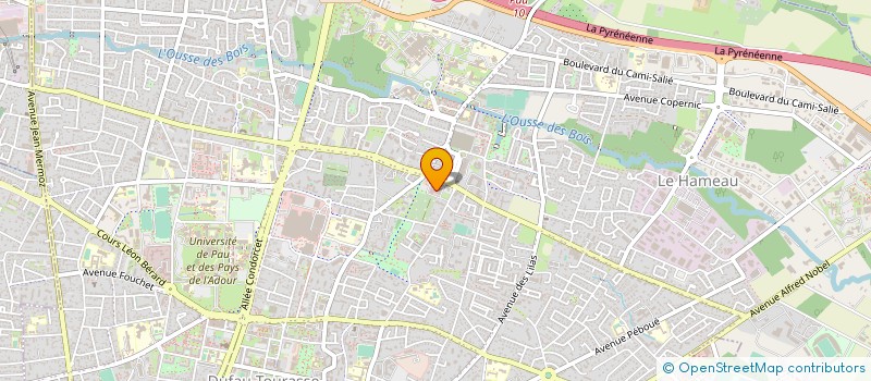 localisation de l'entreprise SOBEDEX à PAU