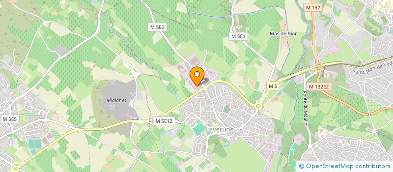 localisation de l'entreprise SOBEG à MONTPELLIER