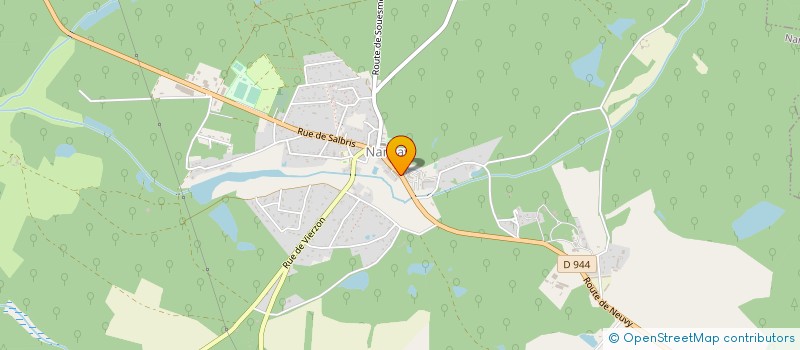 localisation de l'entreprise SOBEIS  NANCAY