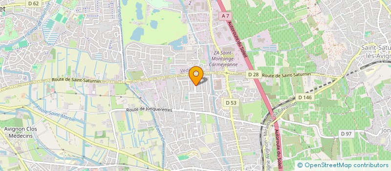 localisation de l'entreprise SOBEJU  MORIERES LES AVIGNON