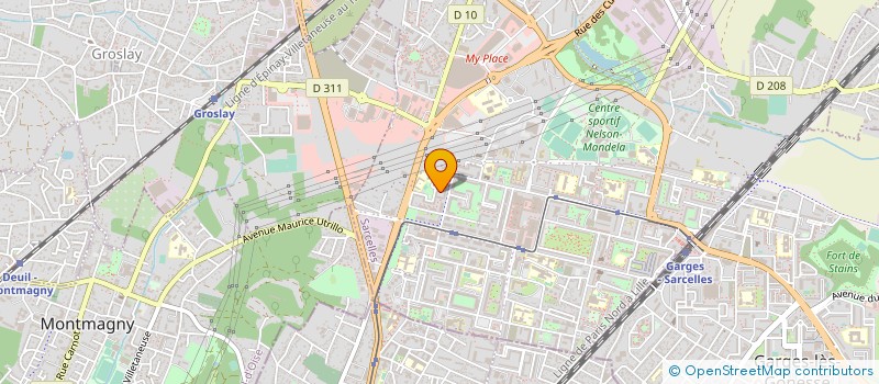 localisation de l'entreprise SOBELDIS à SEVRES