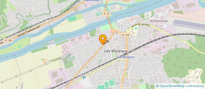 localisation de l'entreprise SOBELIM à LES MUREAUX