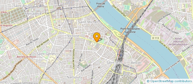 localisation de l'entreprise SOBEN FLS à BORDEAUX