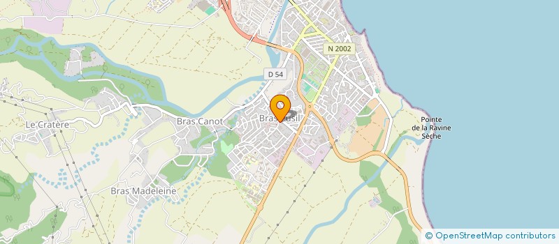 localisation de l'entreprise SOBEPRE à SAINT-BENOIT