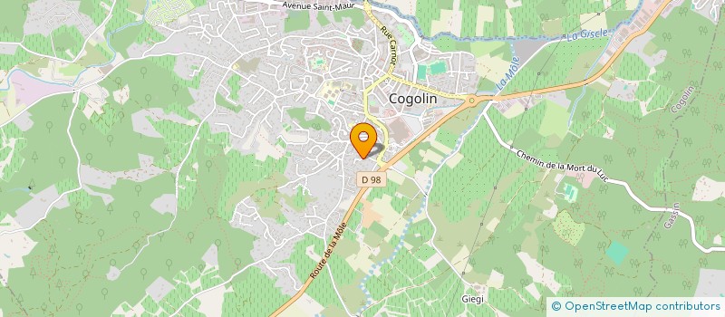 localisation de l'entreprise SOBER CONSULTING à COGOLIN