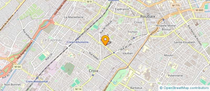 localisation de l'entreprise SOBERA  ROUBAIX