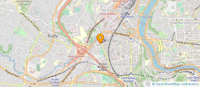 localisation de l'entreprise SOBERCO à LYON