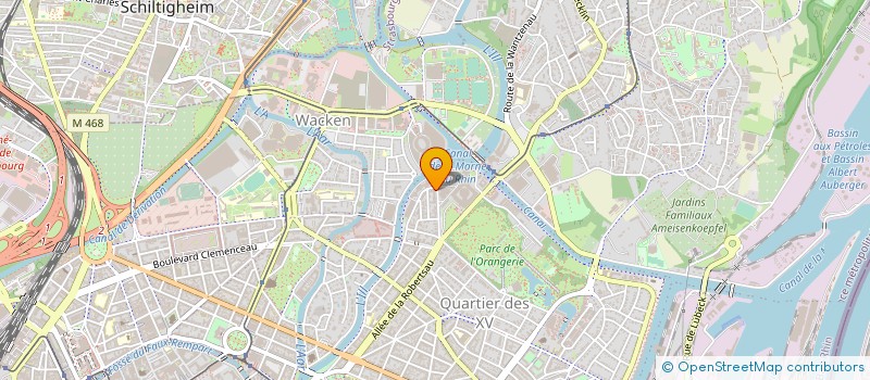 localisation de l'entreprise SOBEV EXPANSION à STRASBOURG