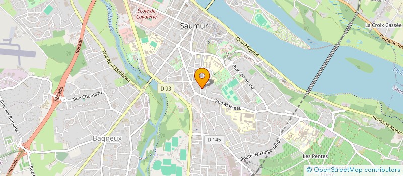 localisation de l'entreprise SOBHEE  SAUMUR