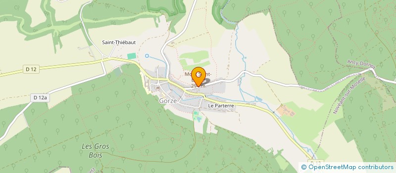 localisation de l'entreprise SOBIDO  GORZE