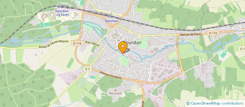 localisation de l'entreprise SOBIM  DOURDAN