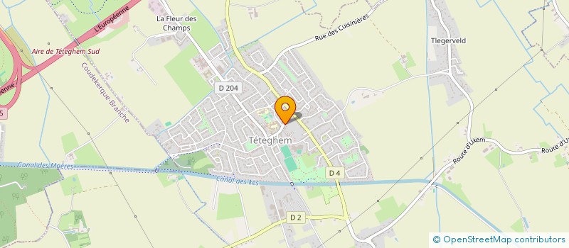 localisation de l'entreprise SOBIPHAR  TETEGHEM-COUDEKERQUE-VILLAGE